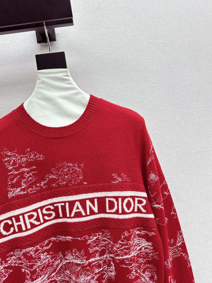 CD NEW embroidered sweater