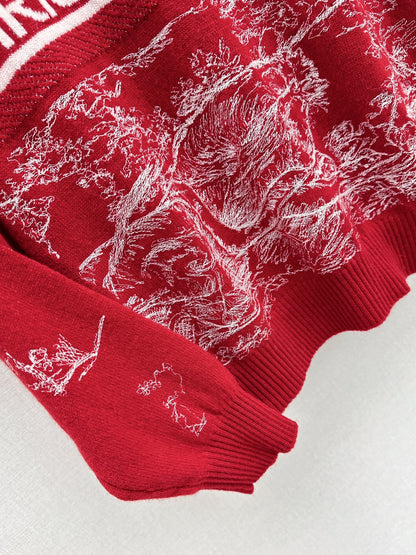 CD NEW embroidered sweater