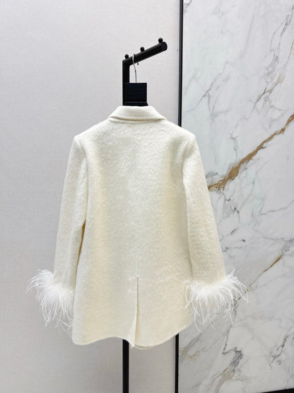 Miu NEW woolen blazer jacket