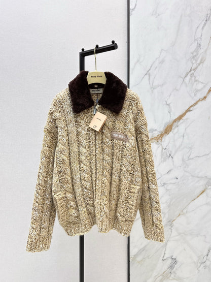 Miu NEW zip-up jacket