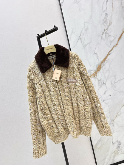 Miu NEW zip-up jacket