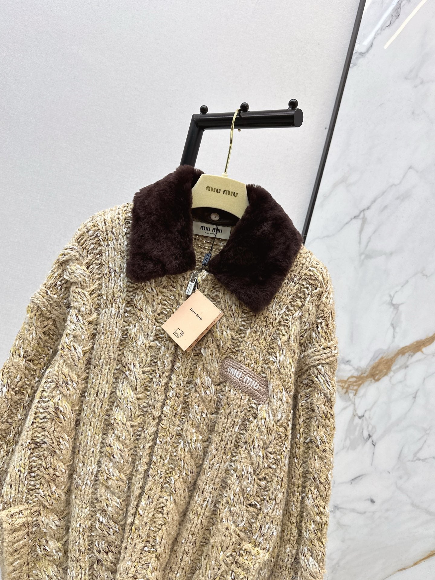 Miu NEW zip-up jacket