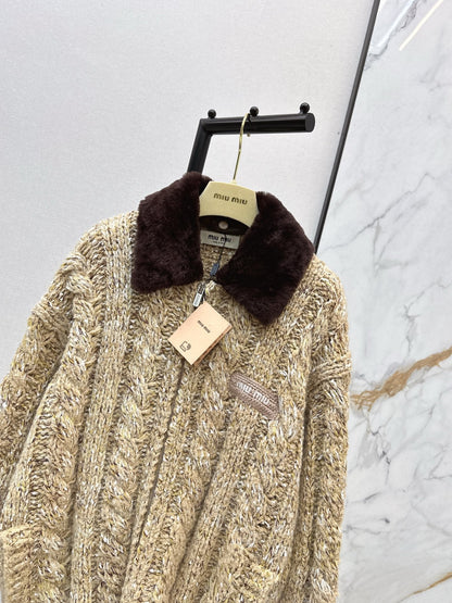 Miu NEW zip-up jacket