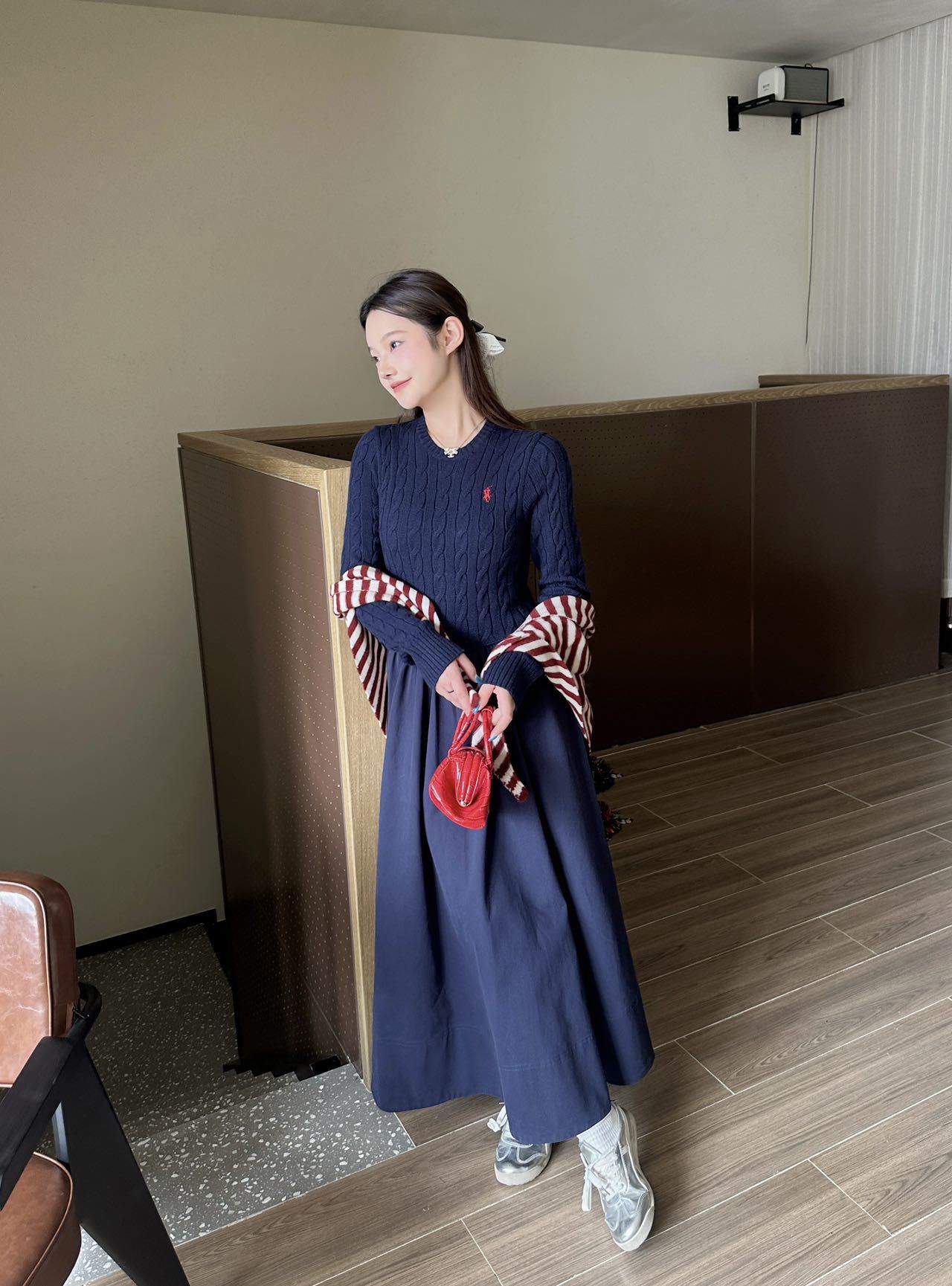 Ral NEW patchwork knitted dress