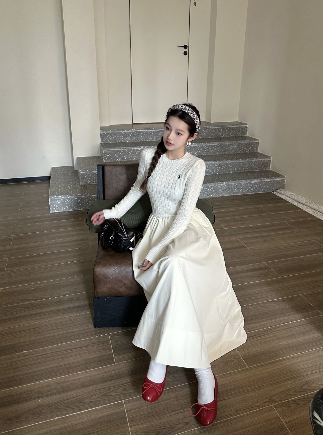 Ral NEW patchwork knitted dress