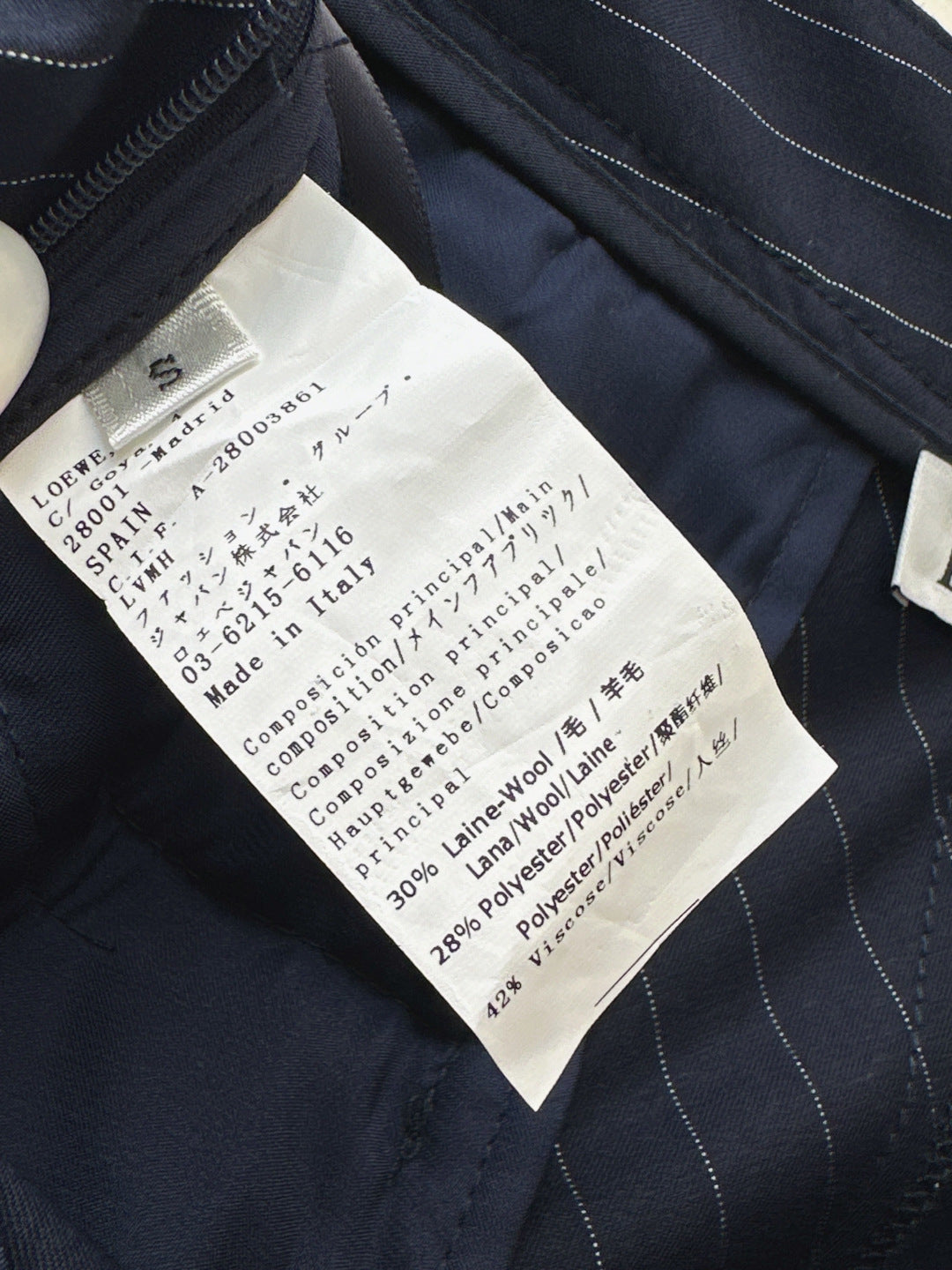 Loe NEW folds suits high-waist pants