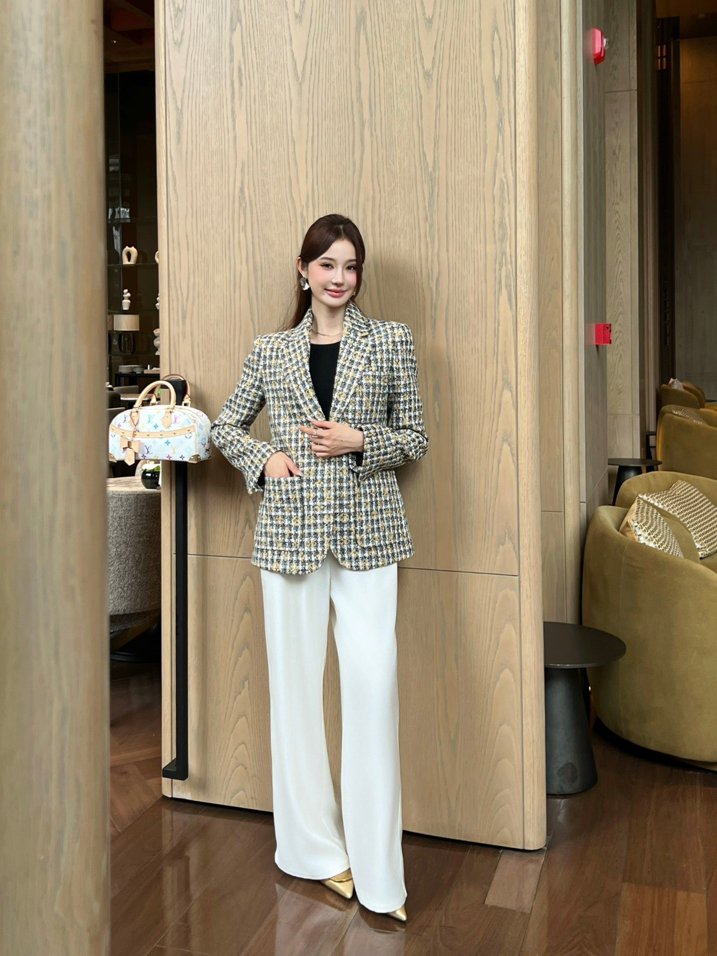 Louis NEW Woven blazer