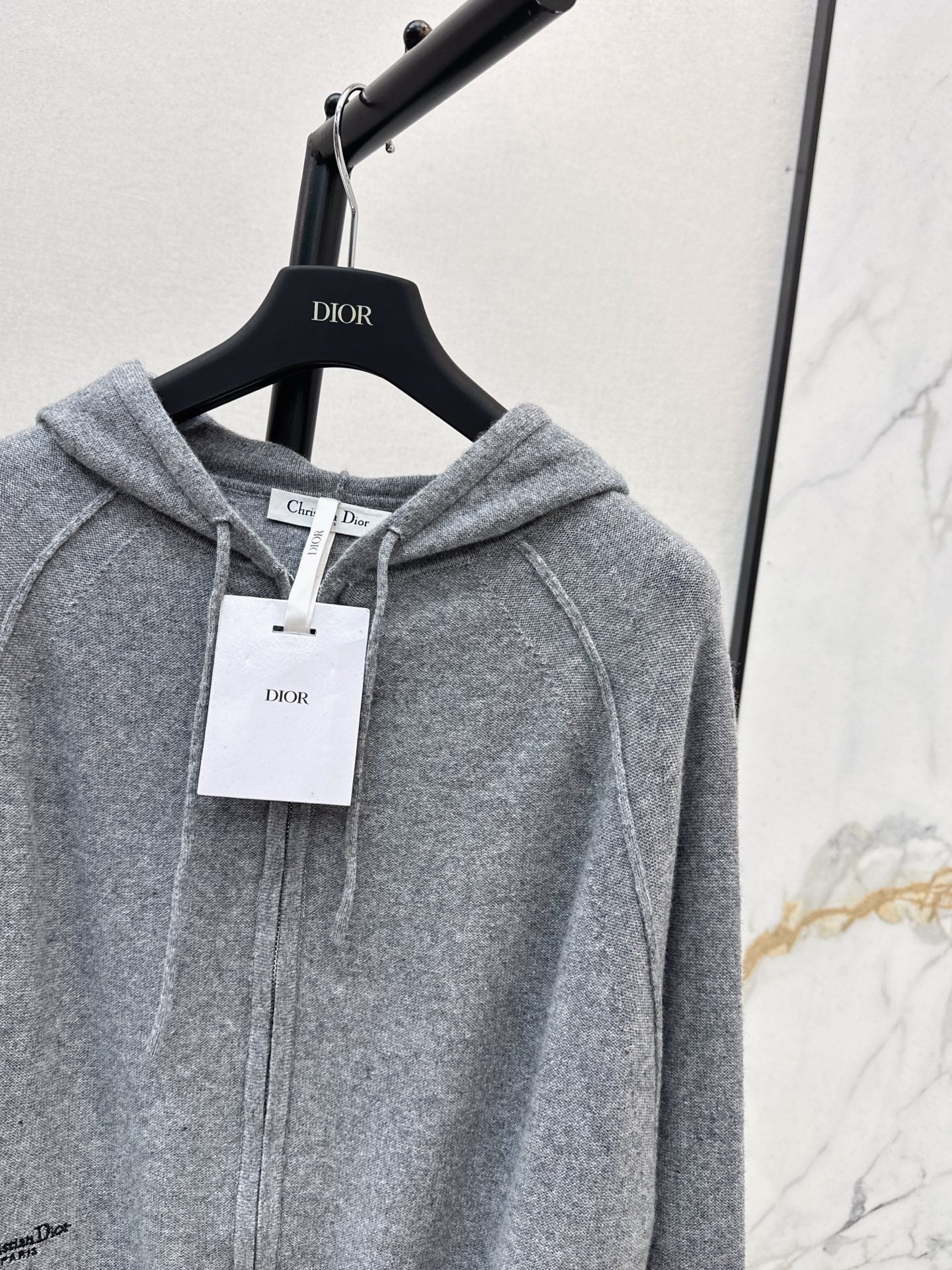 CD NEW Embroidered cashmere jacket