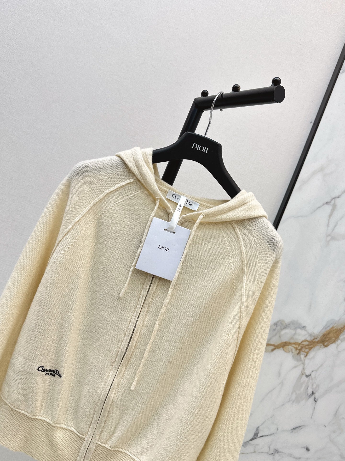 CD NEW Embroidered cashmere jacket