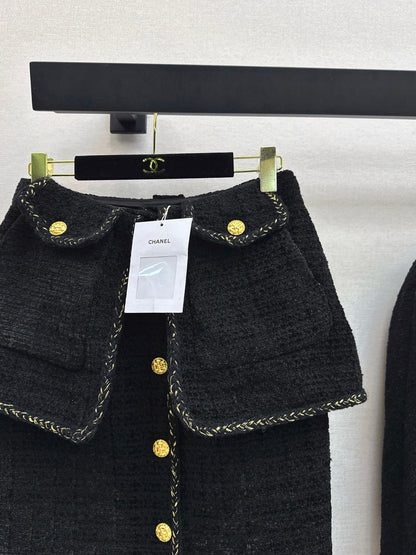 Chan NEW woven 2in1 skirt