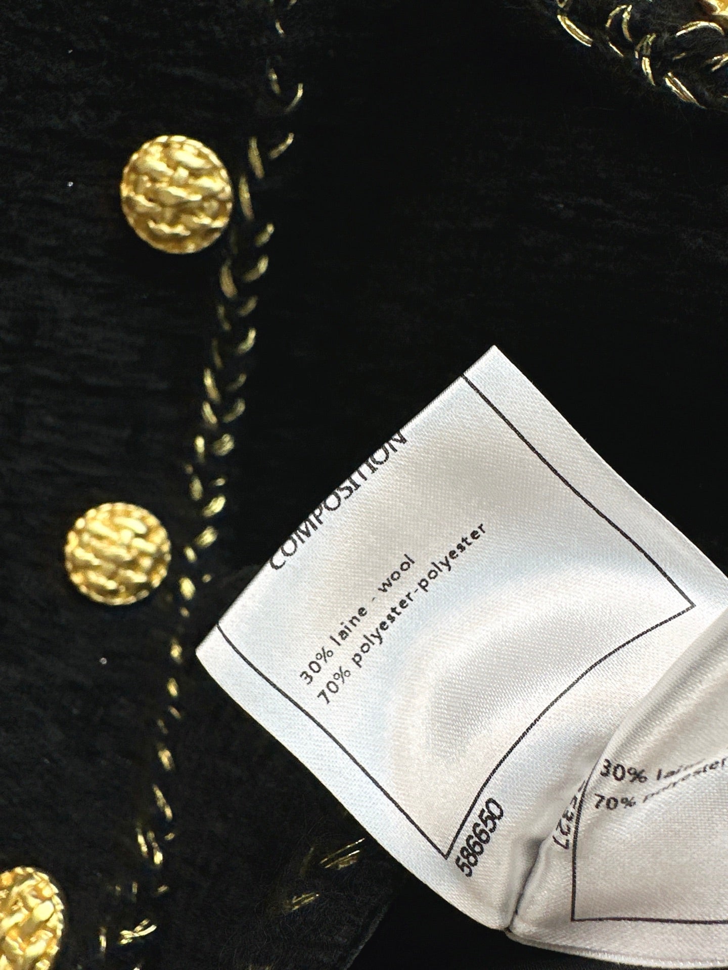 Chan NEW woven 2in1 skirt