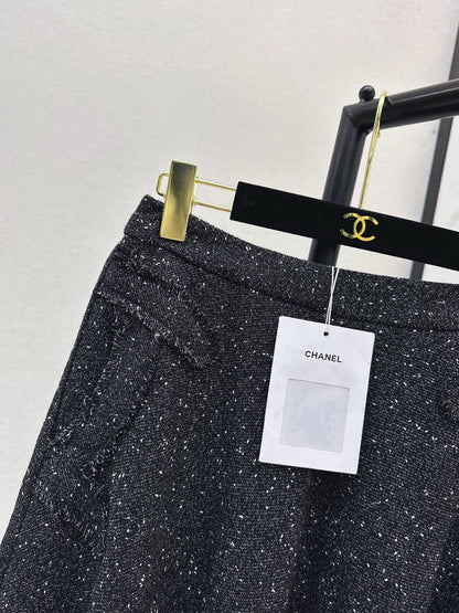 Chan NEW tweed pleated skirts