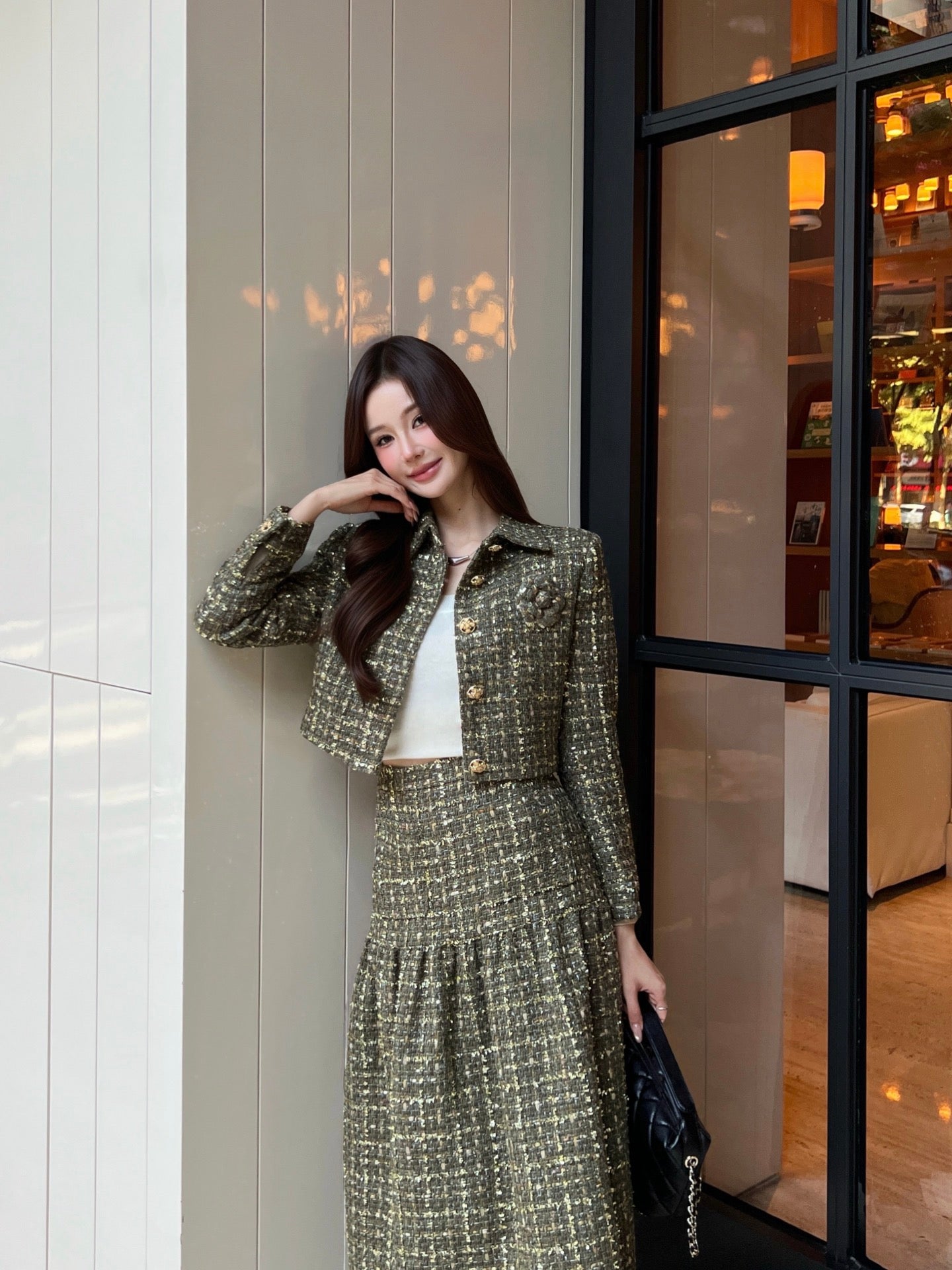 Chan NEW woven jacket