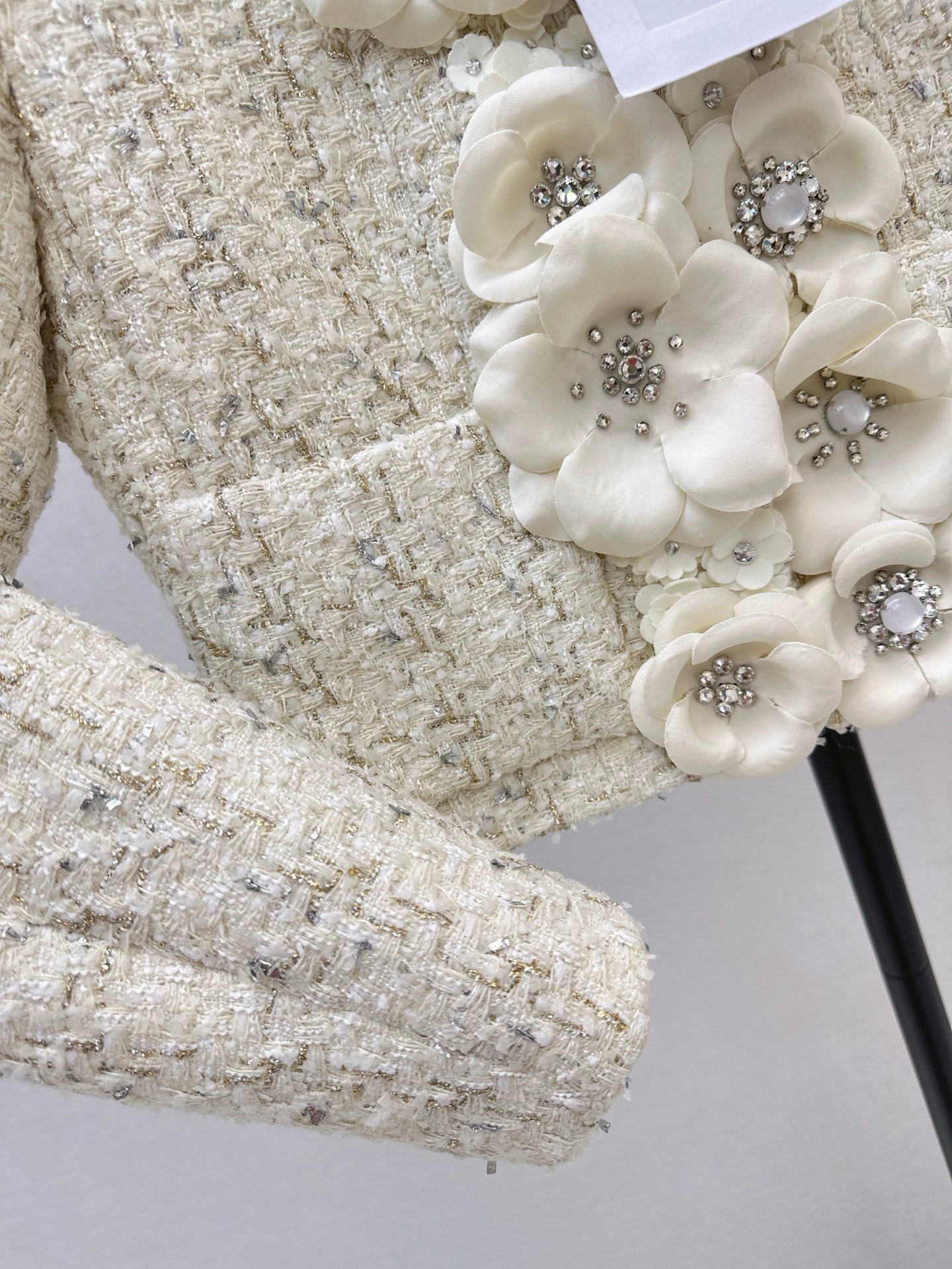 Chan NEW floral woven jacket