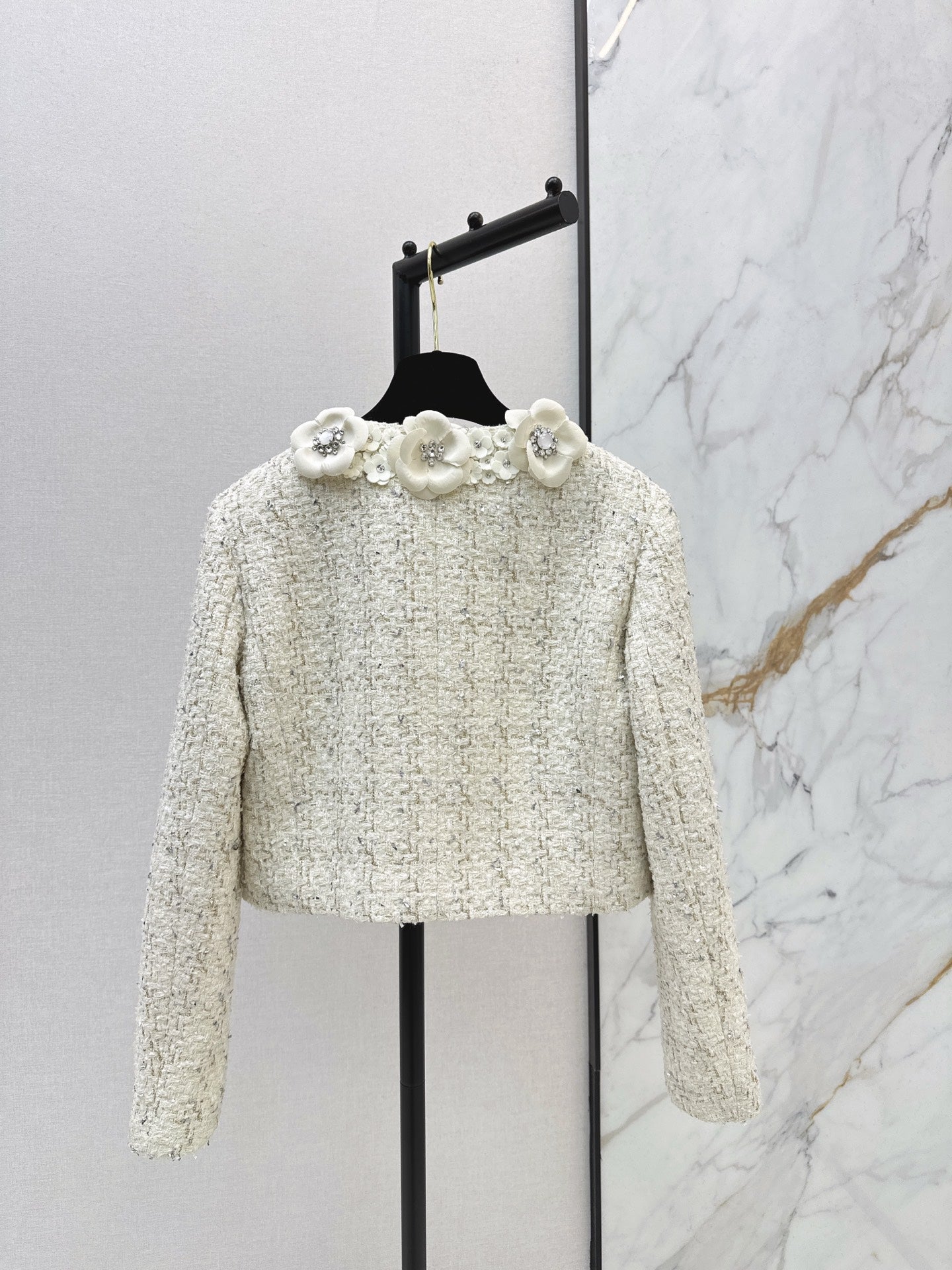 Chan NEW floral woven jacket