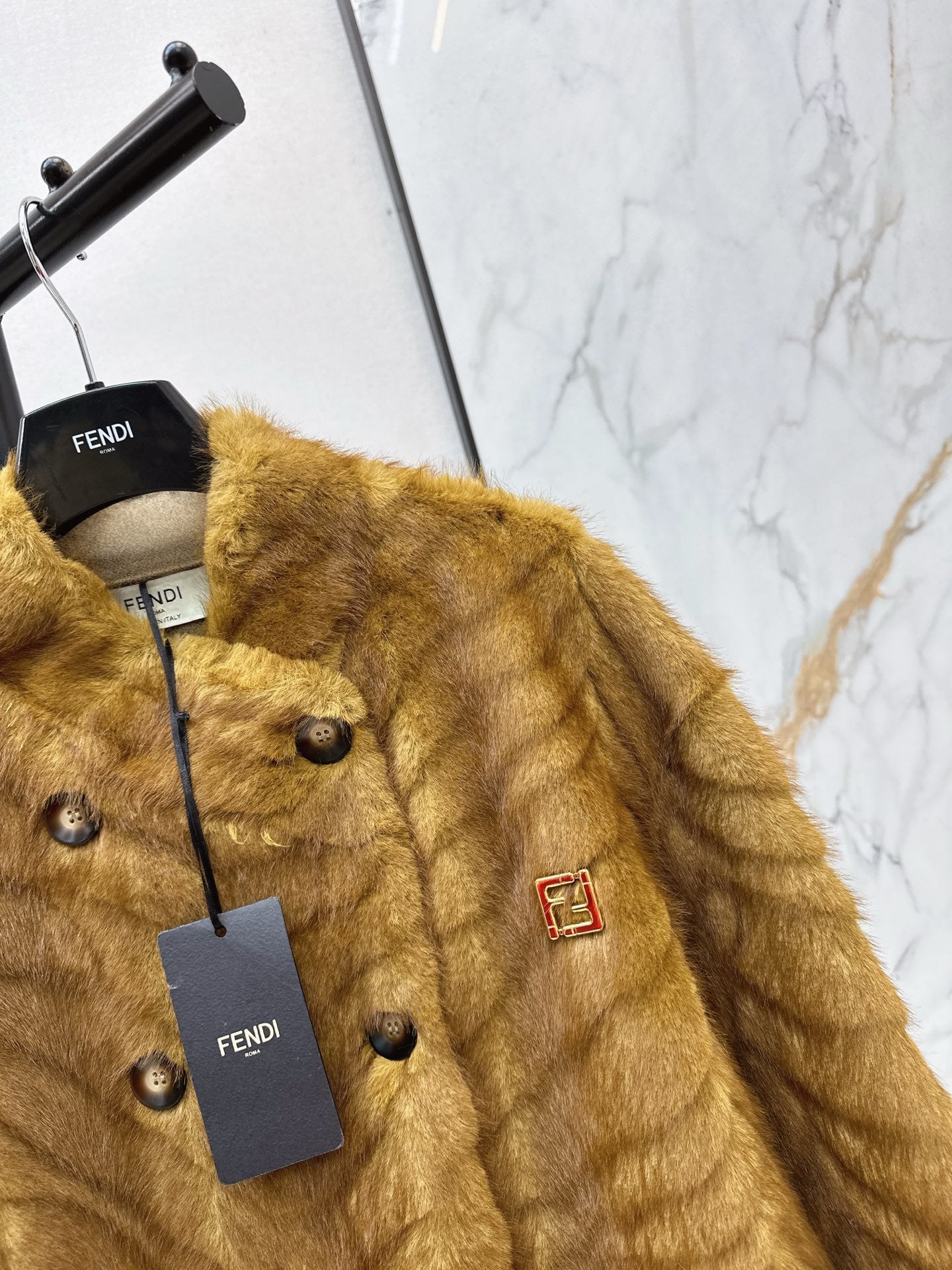Fend NEW eco-friendly fur jacket