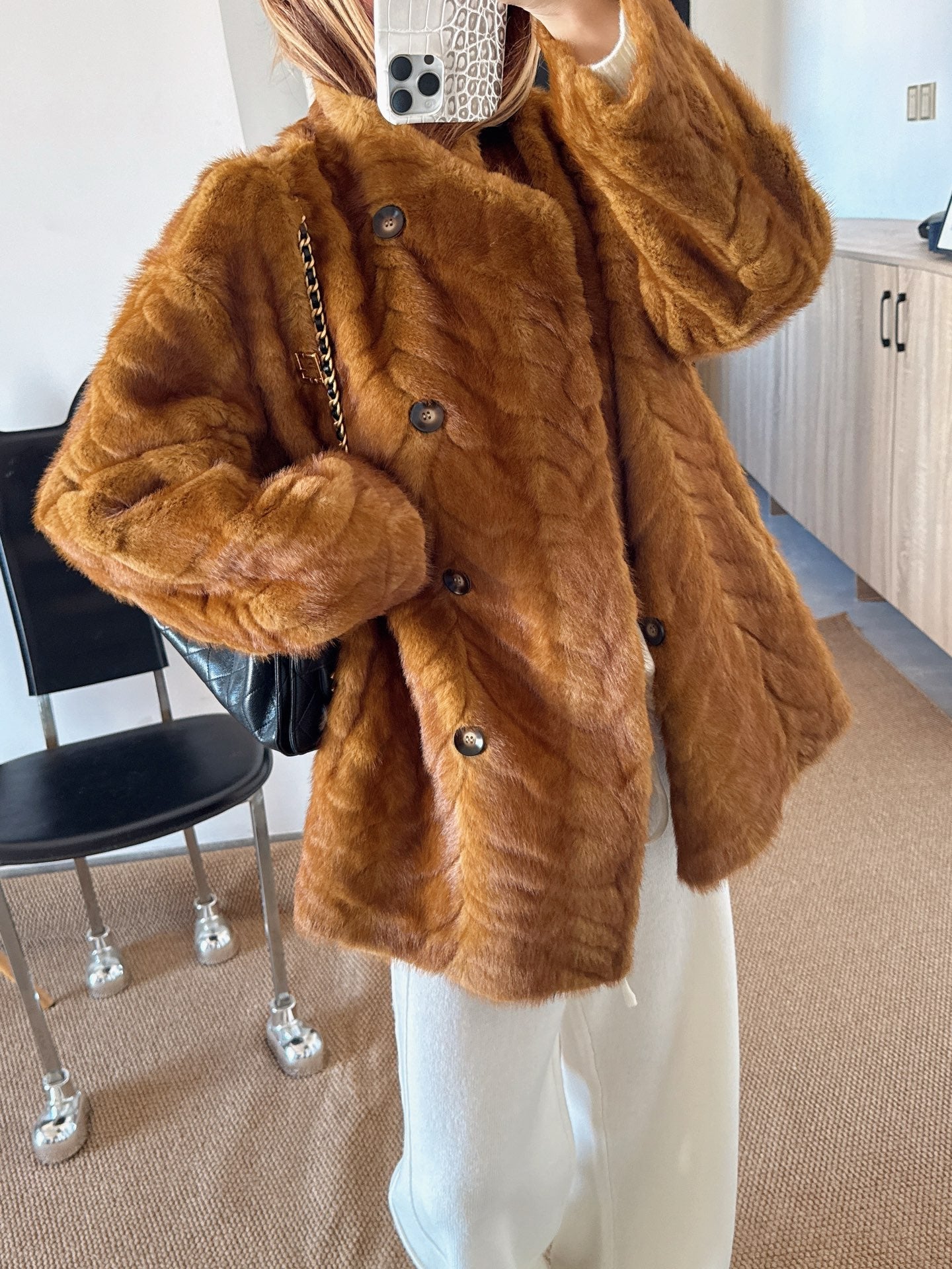 Fend NEW eco-friendly fur jacket