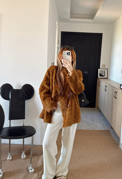 Fend NEW eco-friendly fur jacket