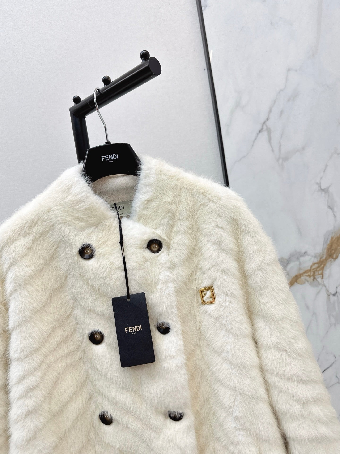 Fend NEW eco-friendly fur jacket