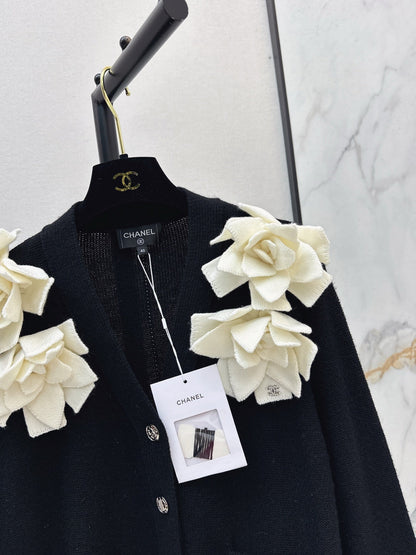 Chan NEW flora knit cardigan