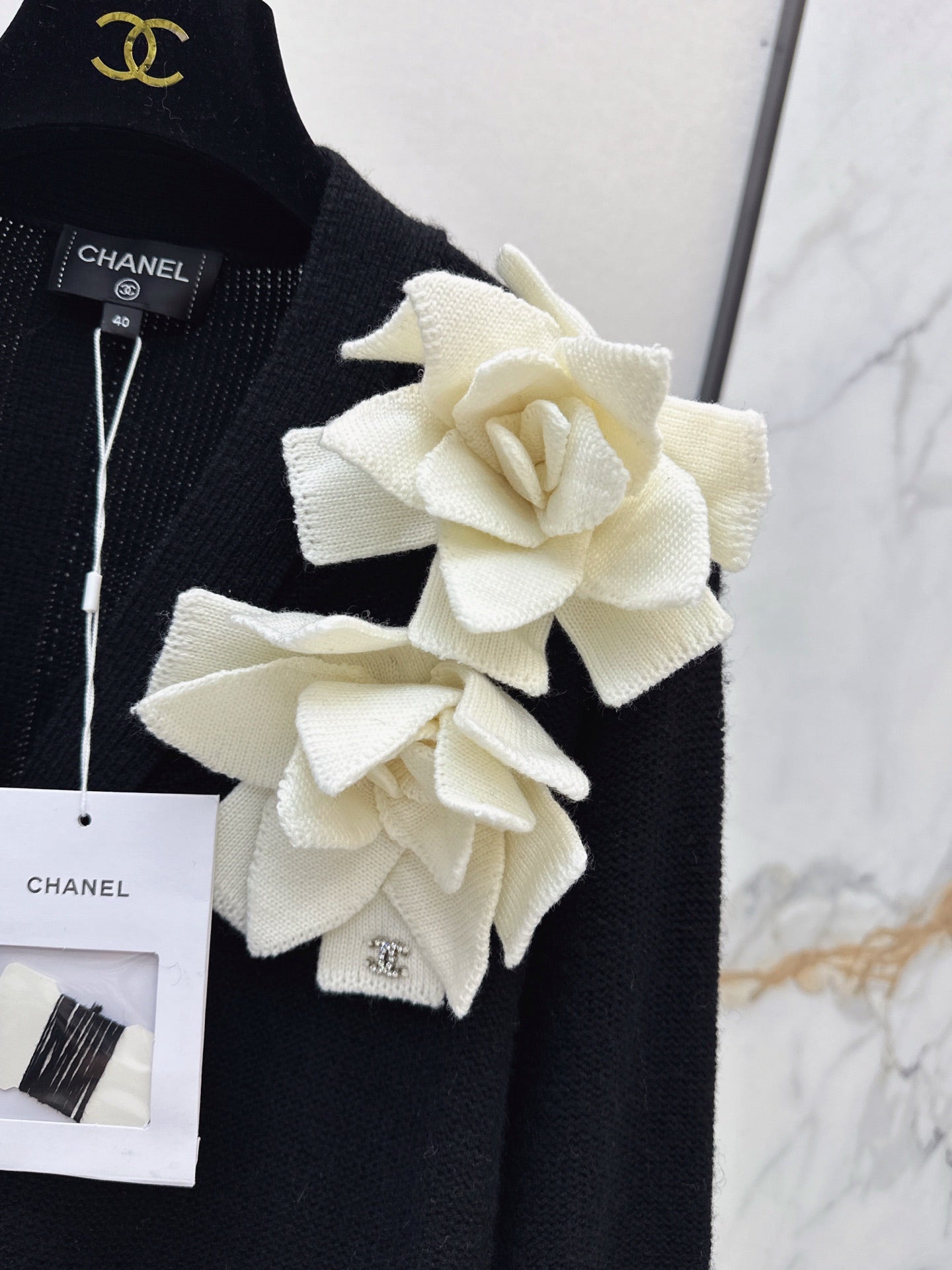 Chan NEW flora knit cardigan