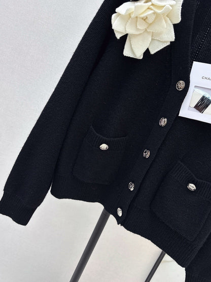 Chan NEW flora knit cardigan