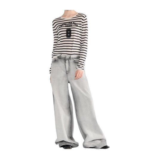 CD NEW stripe knit basic tee