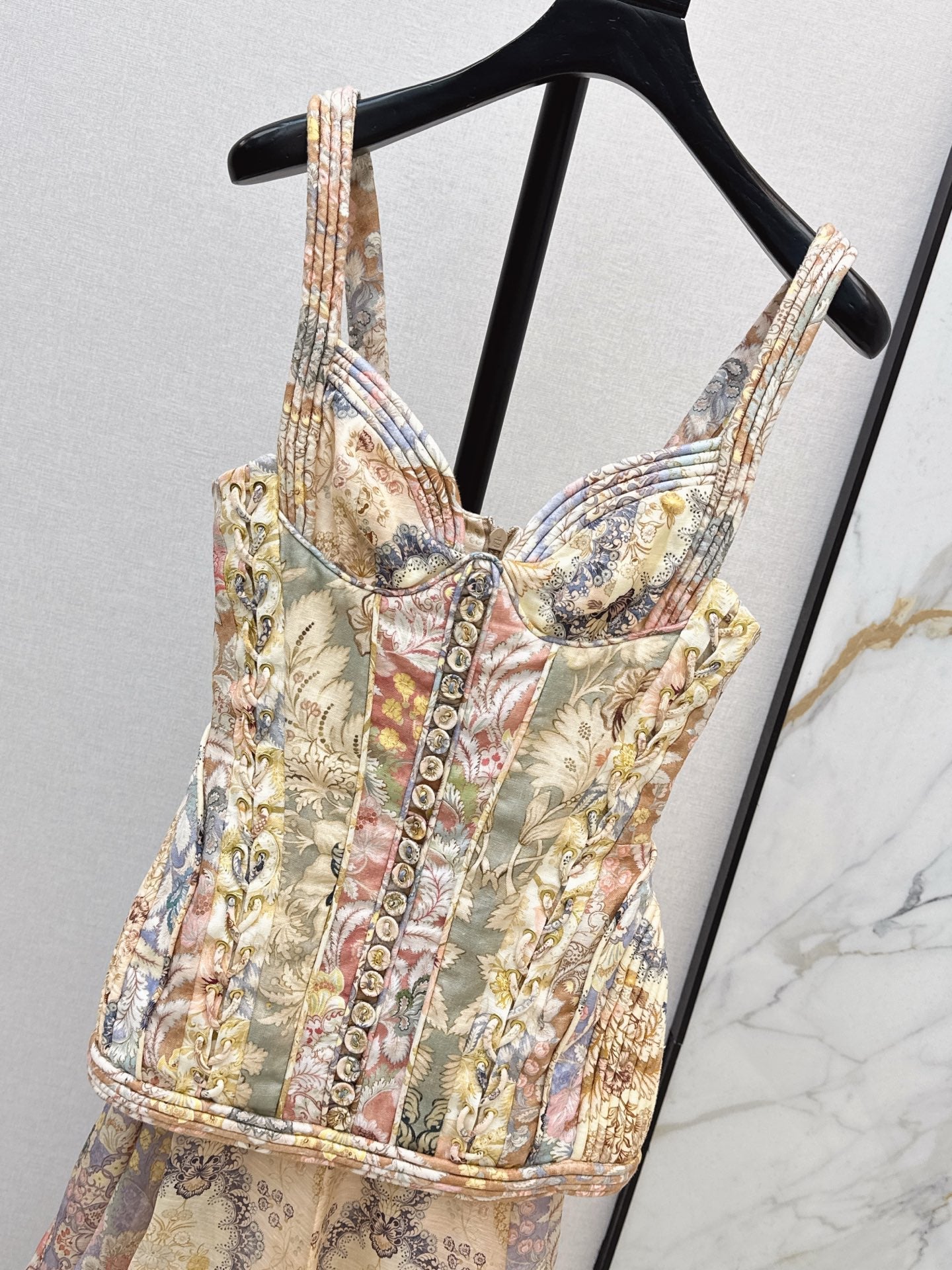 Zimm NEW print tube top dress