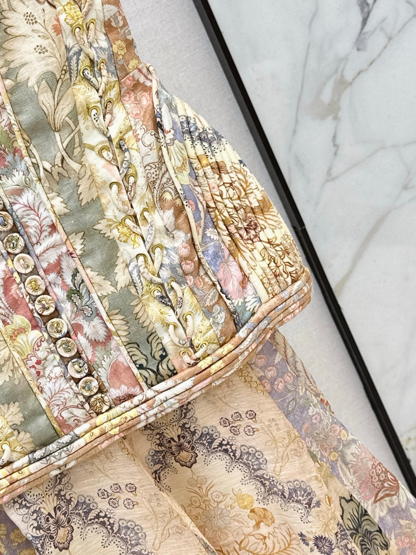 Zimm NEW print tube top dress