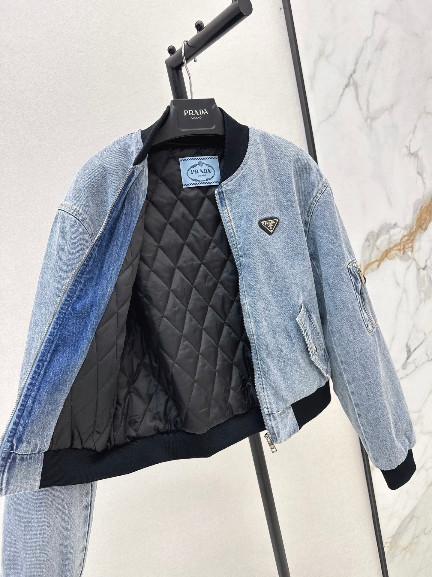 Pra NEW Denim padded jacket