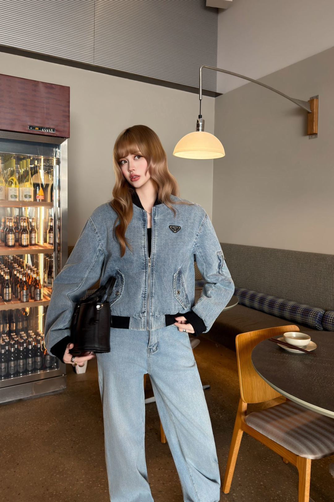 Pra NEW Denim padded jacket