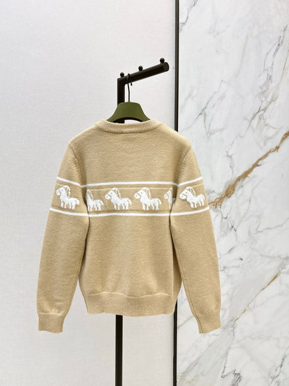 Chan NEW Jacquard sweater