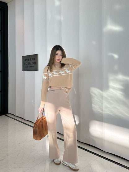 Chan NEW Jacquard sweater