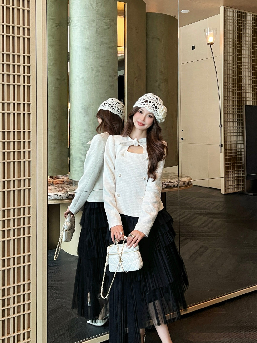 Chan NEW woven jacket