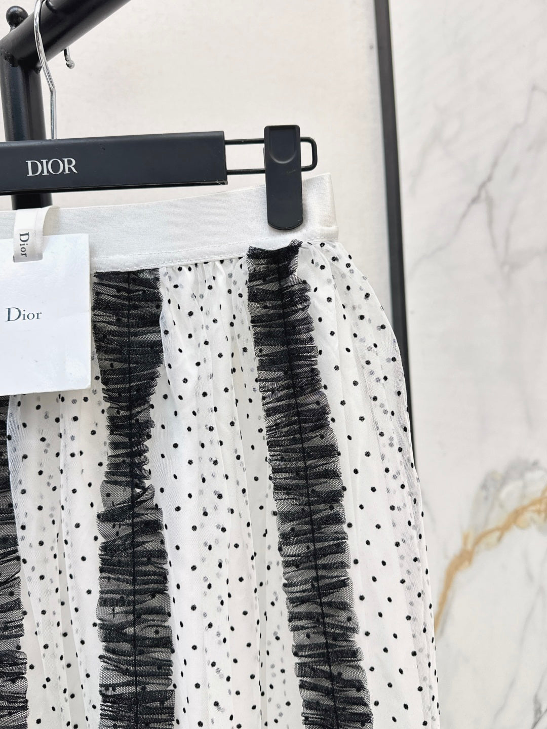 CD NEW polka dot mesh skirts