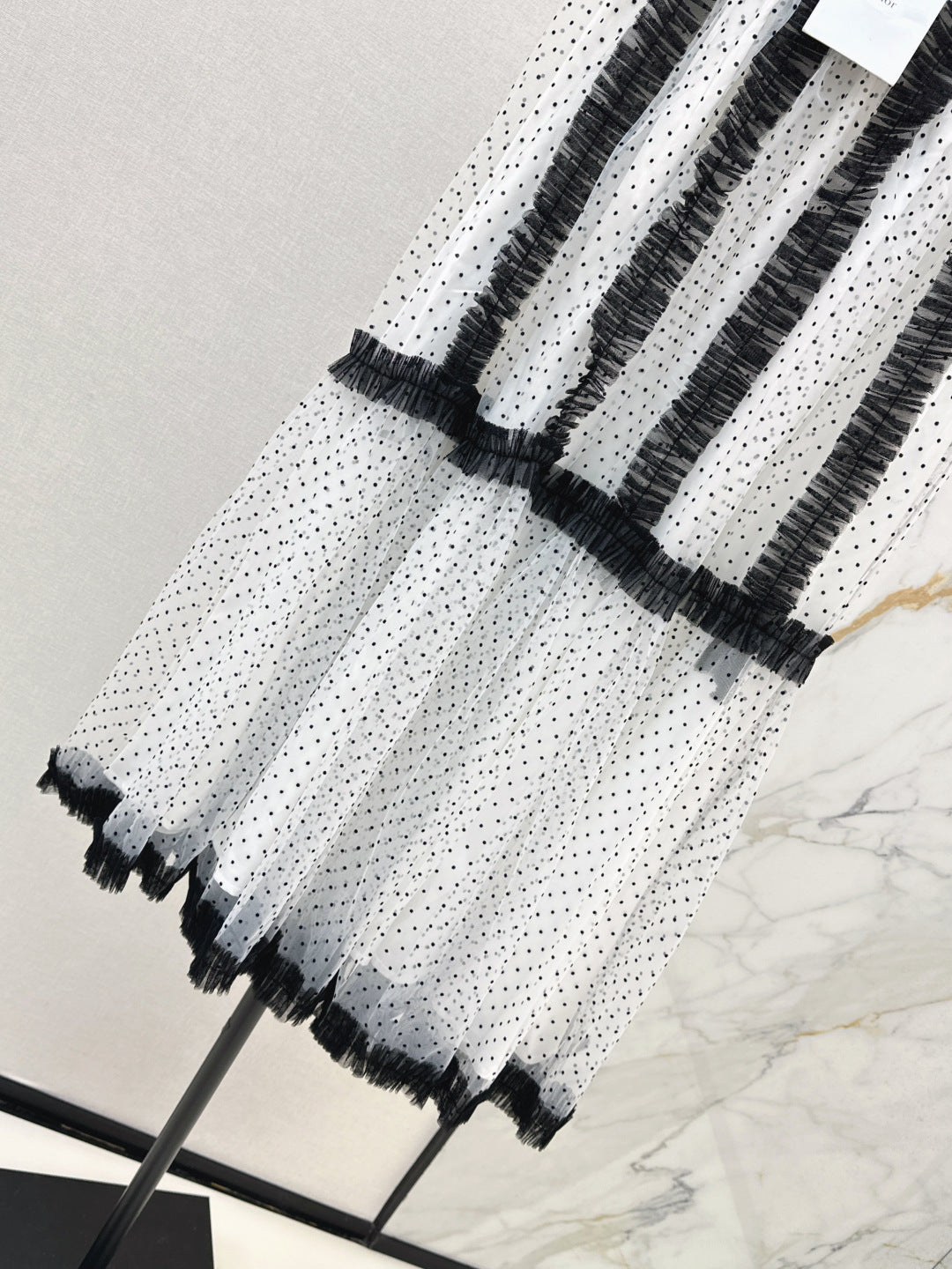 CD NEW polka dot mesh skirts