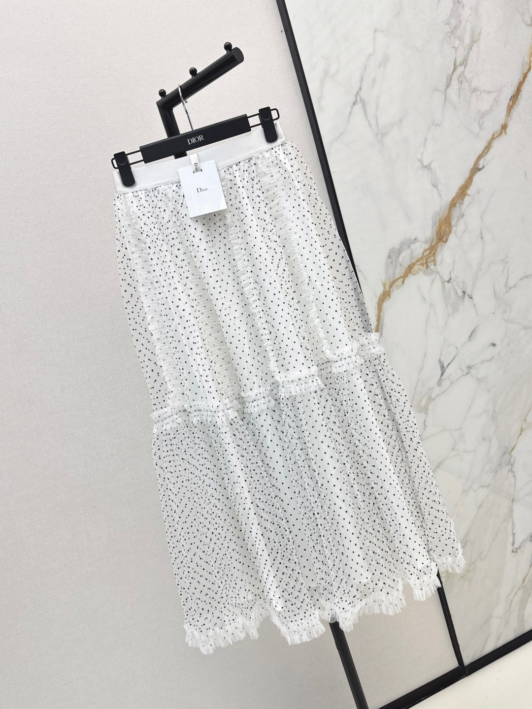 CD NEW polka dot mesh skirts