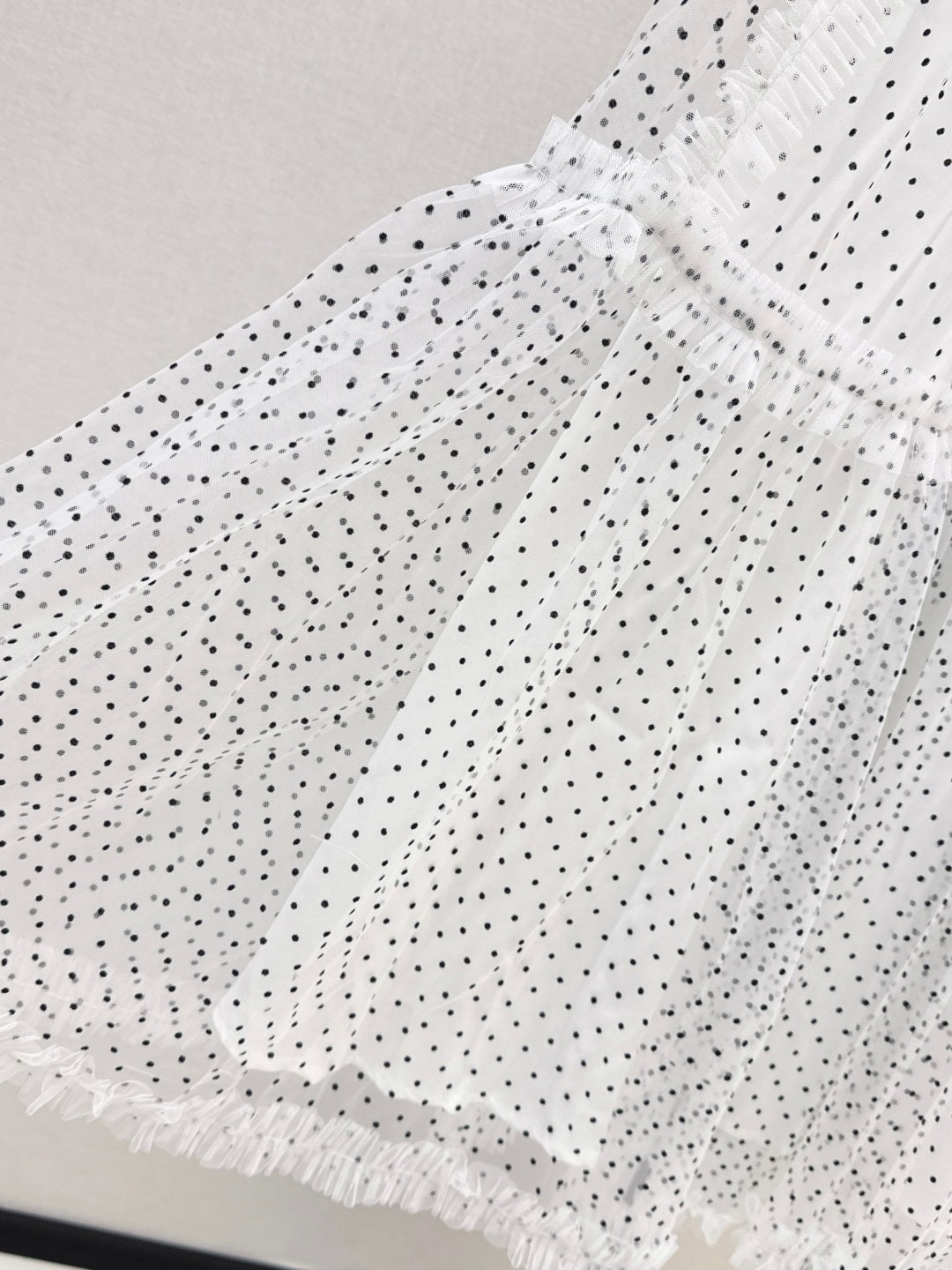 CD NEW polka dot mesh skirts