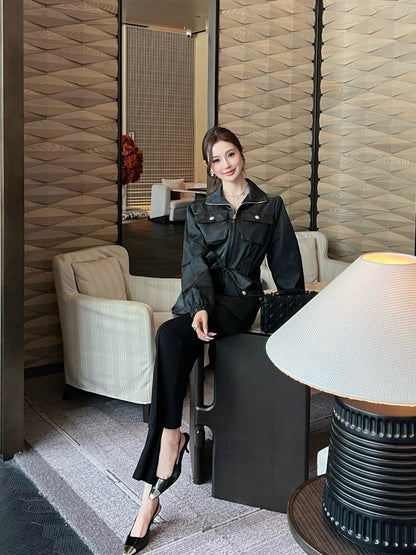 Chan NEW belted jacket