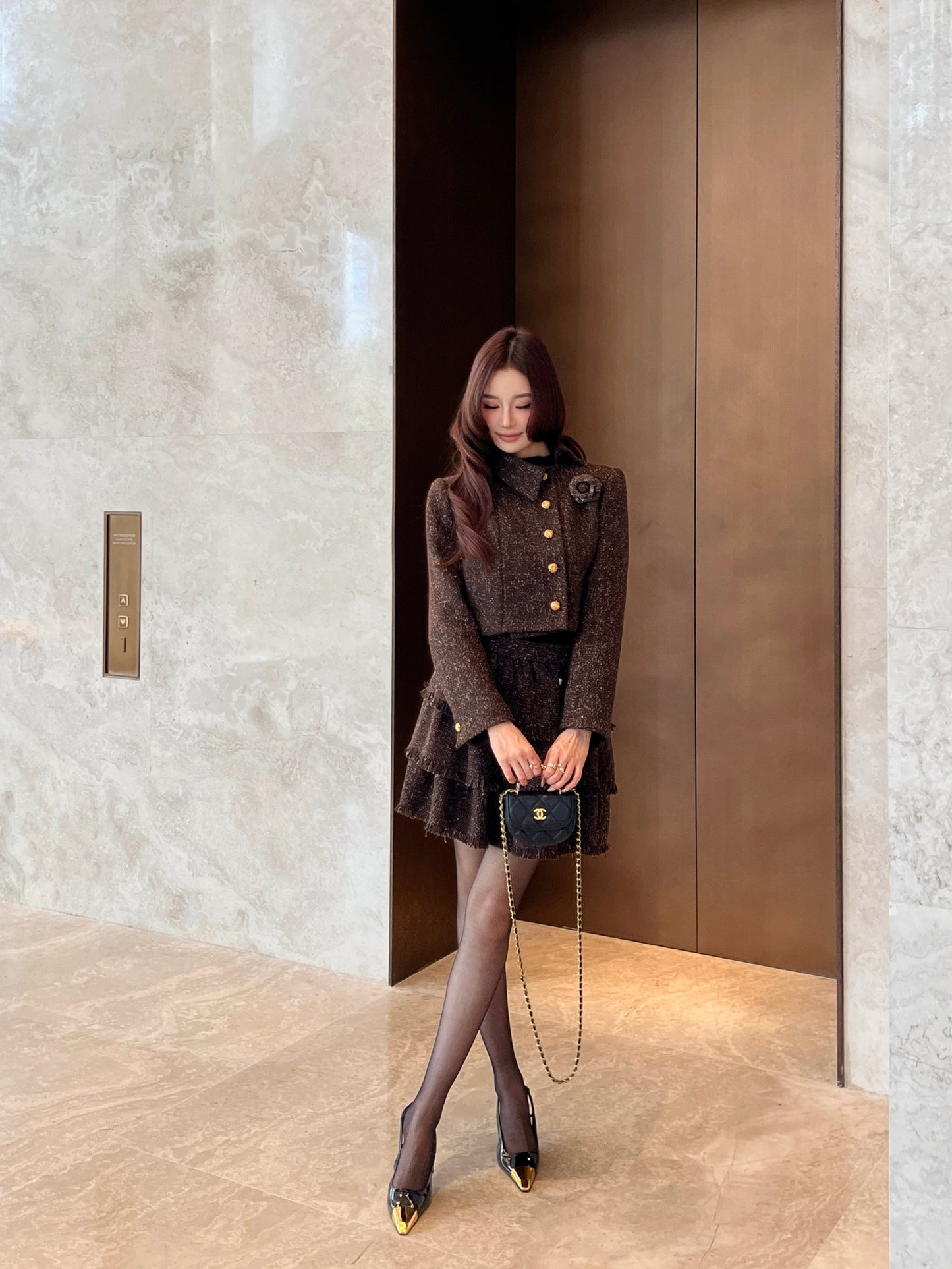 Chan NEW woven  jacket