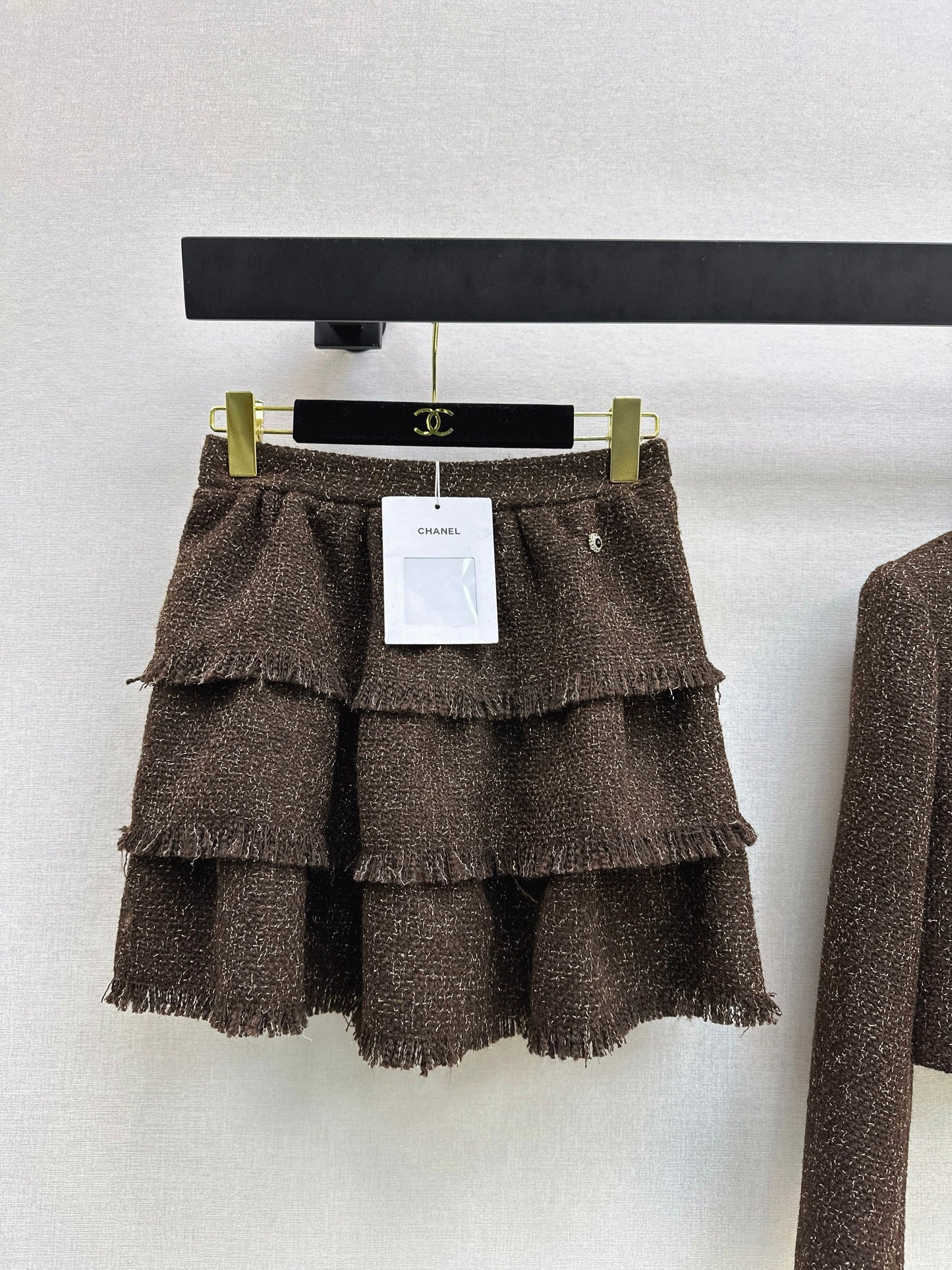 Chan NEW fringe woven skirts