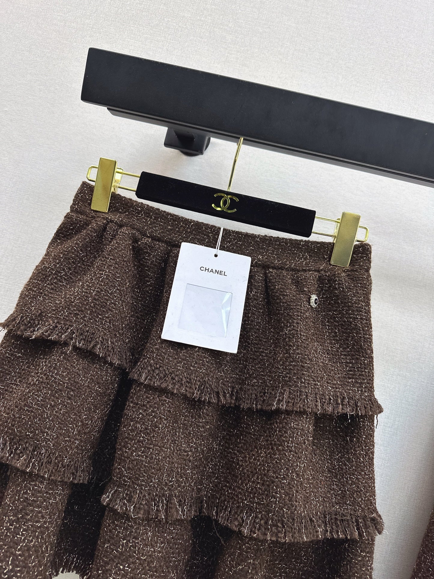 Chan NEW fringe woven skirts