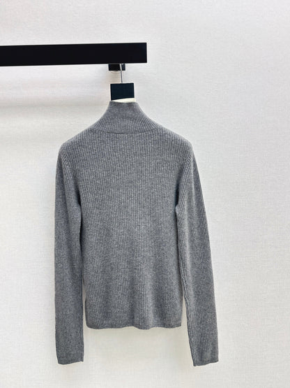 Brun NEW zip-up sweater