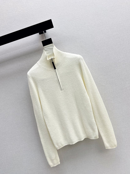 Brun NEW zip-up sweater