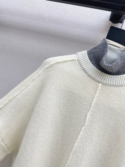 Brun NEW 2in1 contract sweater