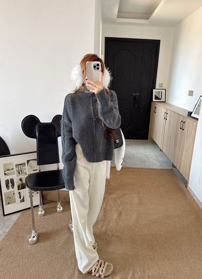 Brun NEW 2in1 contract sweater