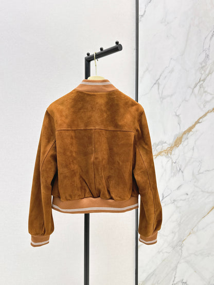 Miu NEW suede feather jacket