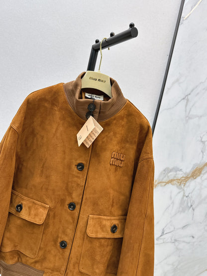 Miu NEW vintage suede jacket