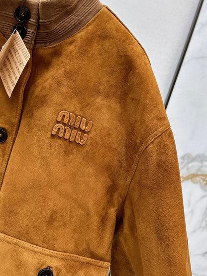 Miu NEW vintage suede jacket