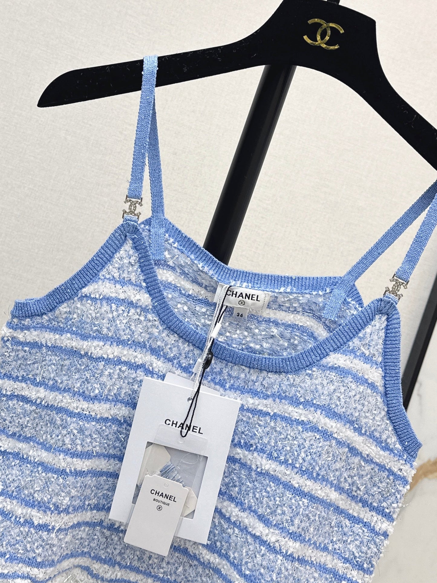 Chan NEW tassel knit camisole